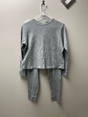 Poppy & Clay Organic Cotton Grey Women’s Long Sleeve Pyjama Set